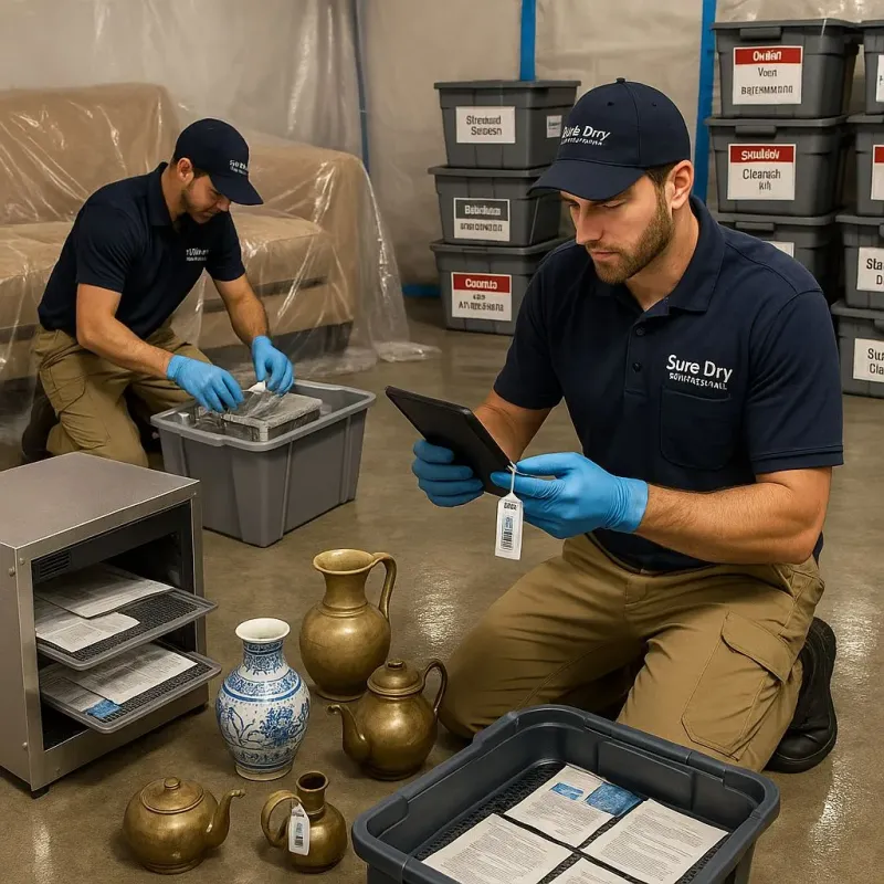 Content Protection and Restoration process in Central Waterford, CT