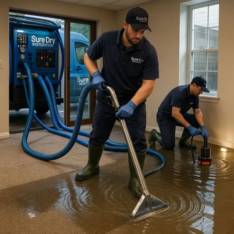 Water Extraction and Removal process in Central Waterford, CT